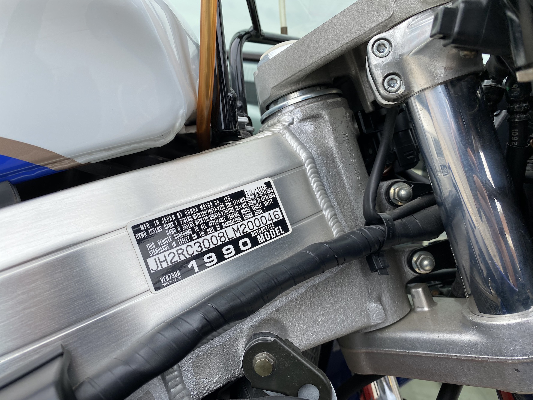 1990 Honda VFR750R Type RC30