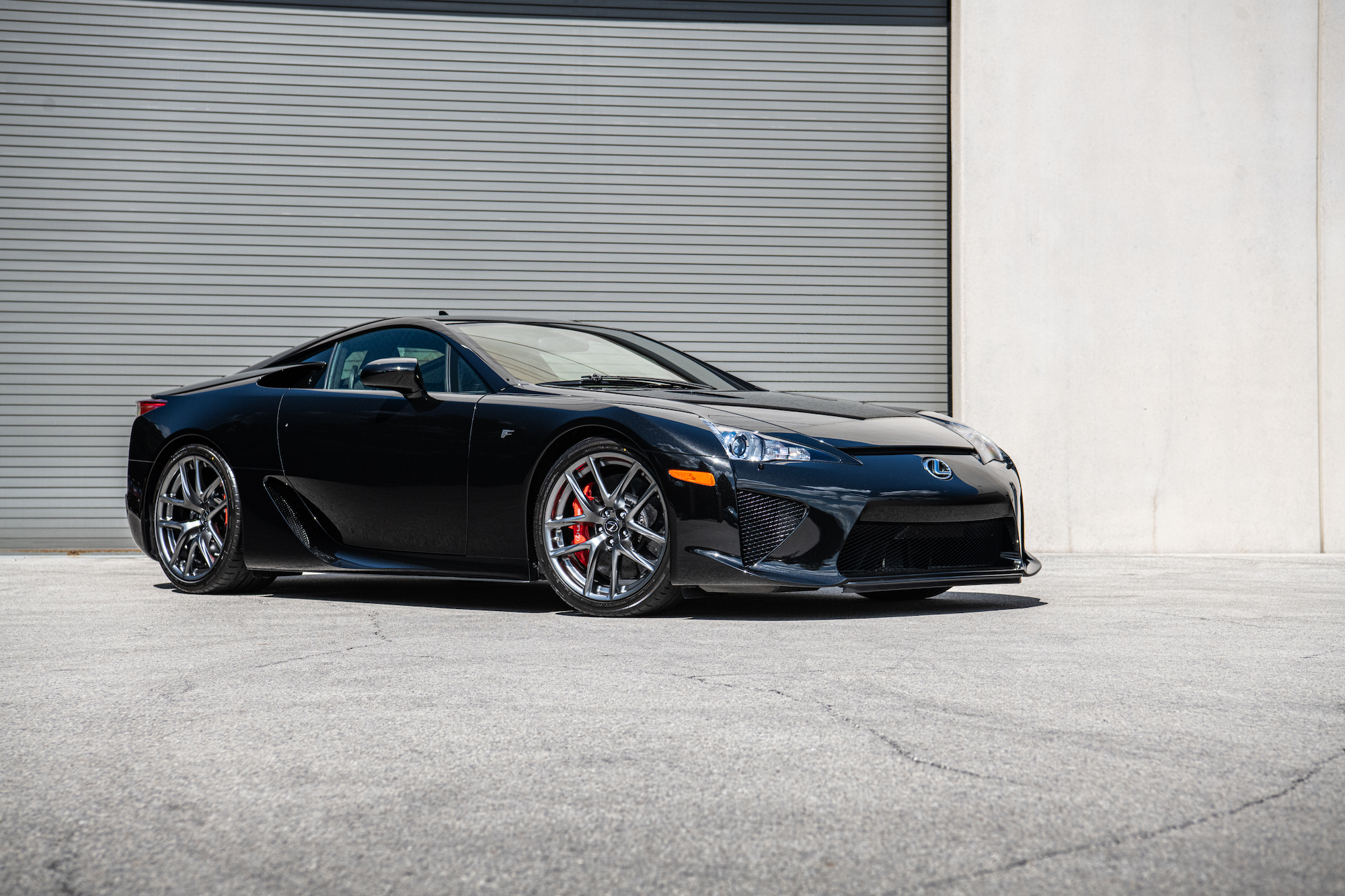 エブロ レクサス LFA F.BLACK AUTOart 1:18 Scale Lexus LFA Nurburgring Package, Matt Black