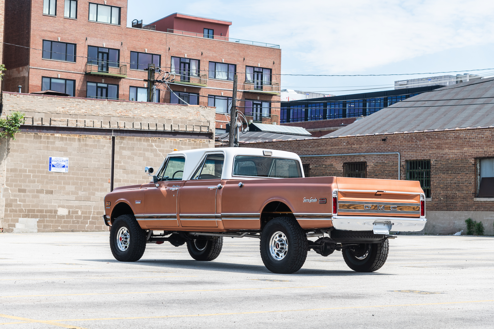 1970 GMC K2500 Sierra Grande Custom 4-Speed Crew Cab Conversion