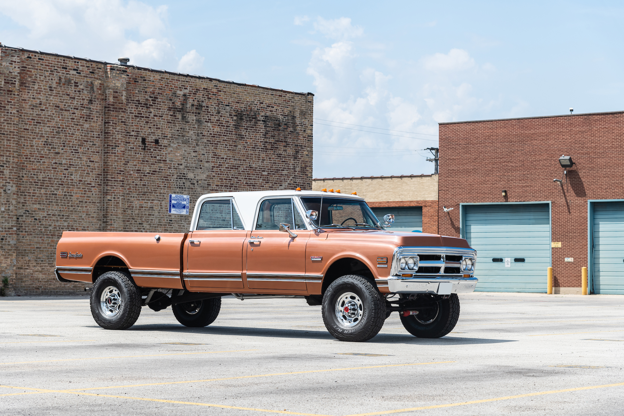 1970 GMC K2500 Sierra Grande Custom 4-Speed Crew Cab Conversion