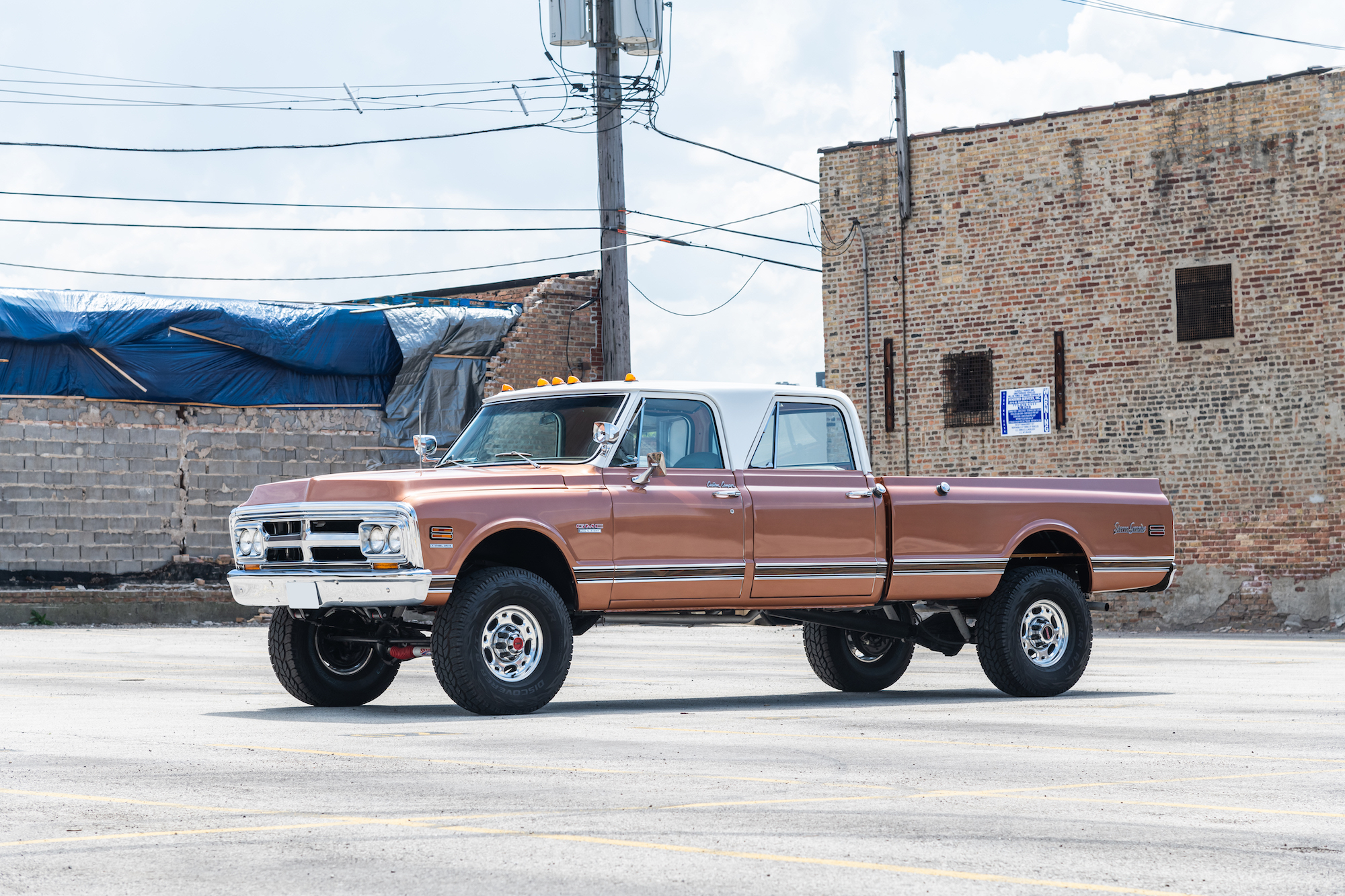 1970 GMC K2500 Sierra Grande Custom 4-Speed Crew Cab Conversion