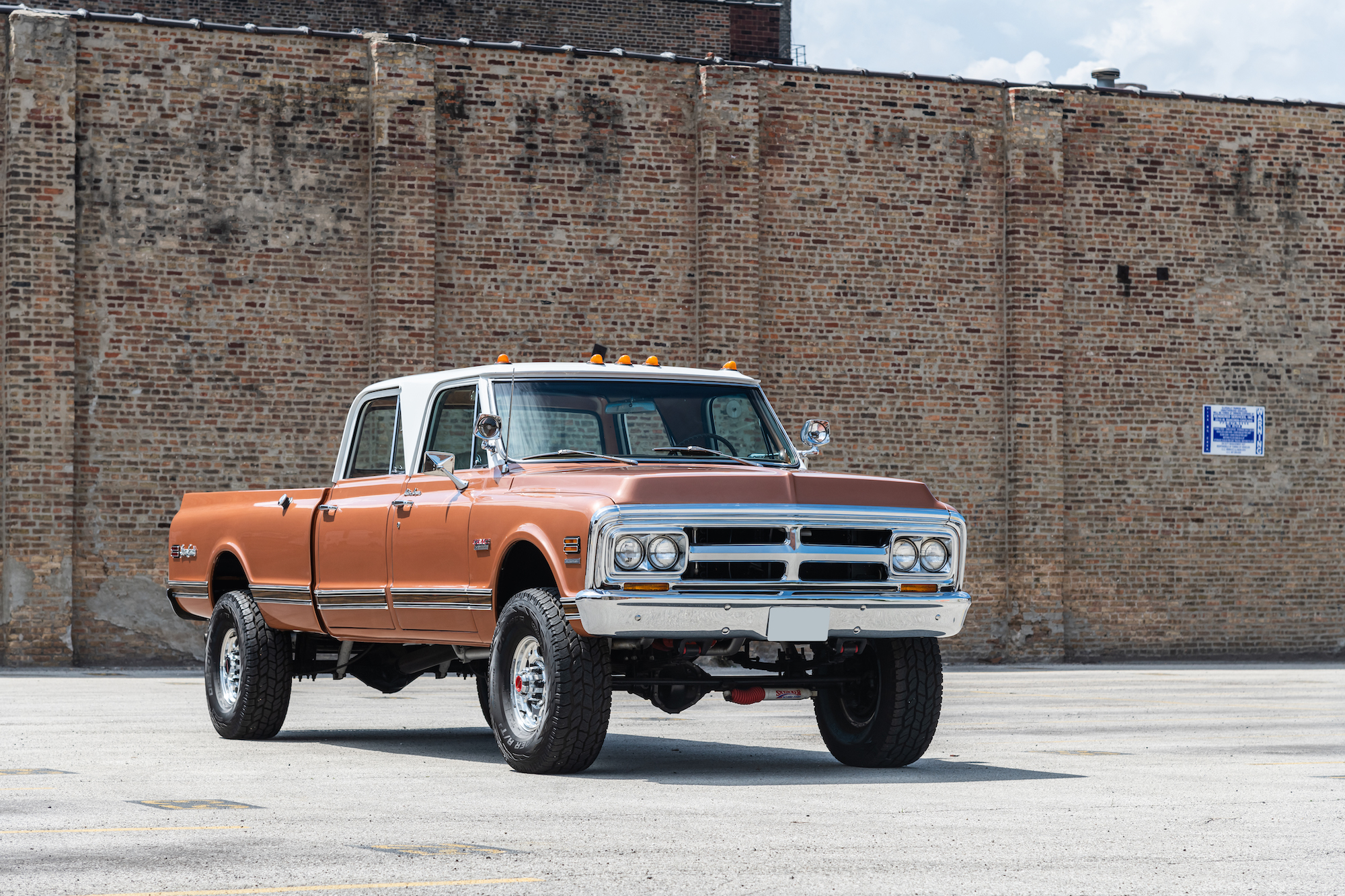 1970 GMC K2500 Sierra Grande Custom 4-Speed Crew Cab Conversion