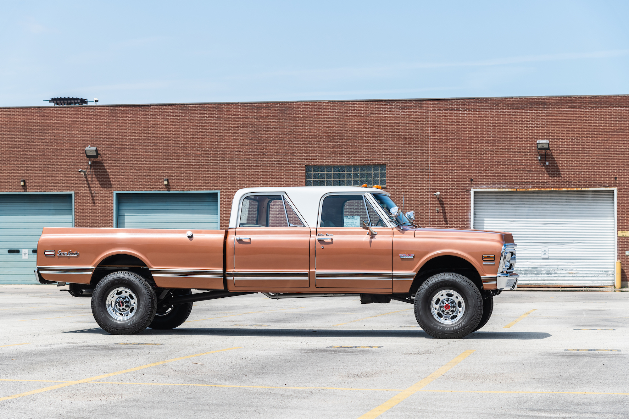 1970 GMC K2500 Sierra Grande Custom 4-Speed Crew Cab Conversion