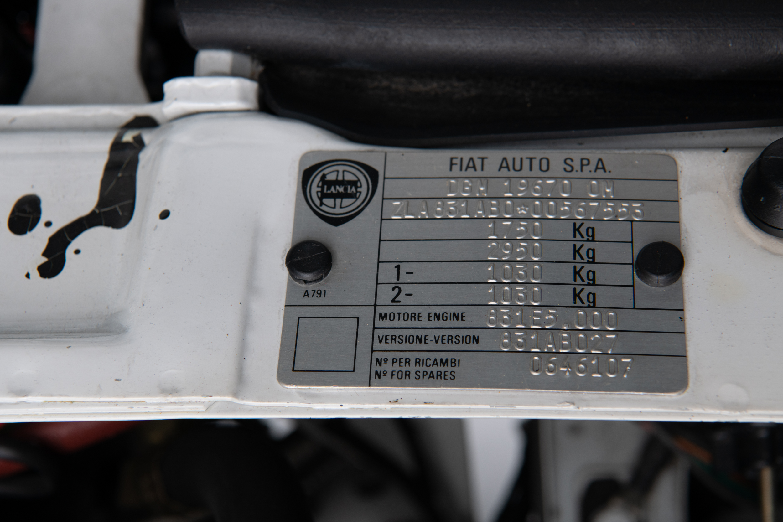 1992 Lancia Delta Integrale HF Turbo Martini 5 Evoluzione