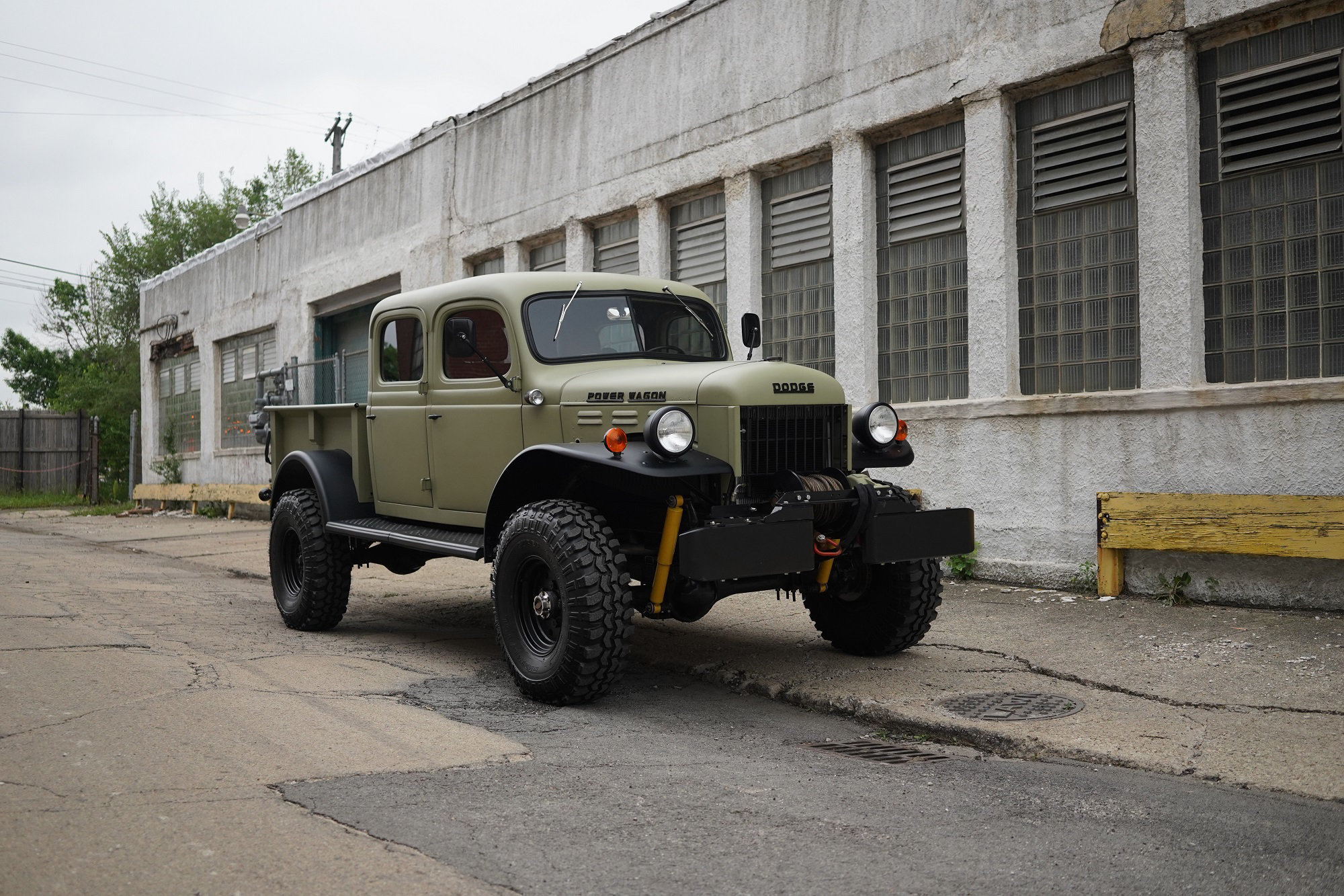 1949 Dodge Power Wagon 4-Door Conversion by Legacy Classic Trucks