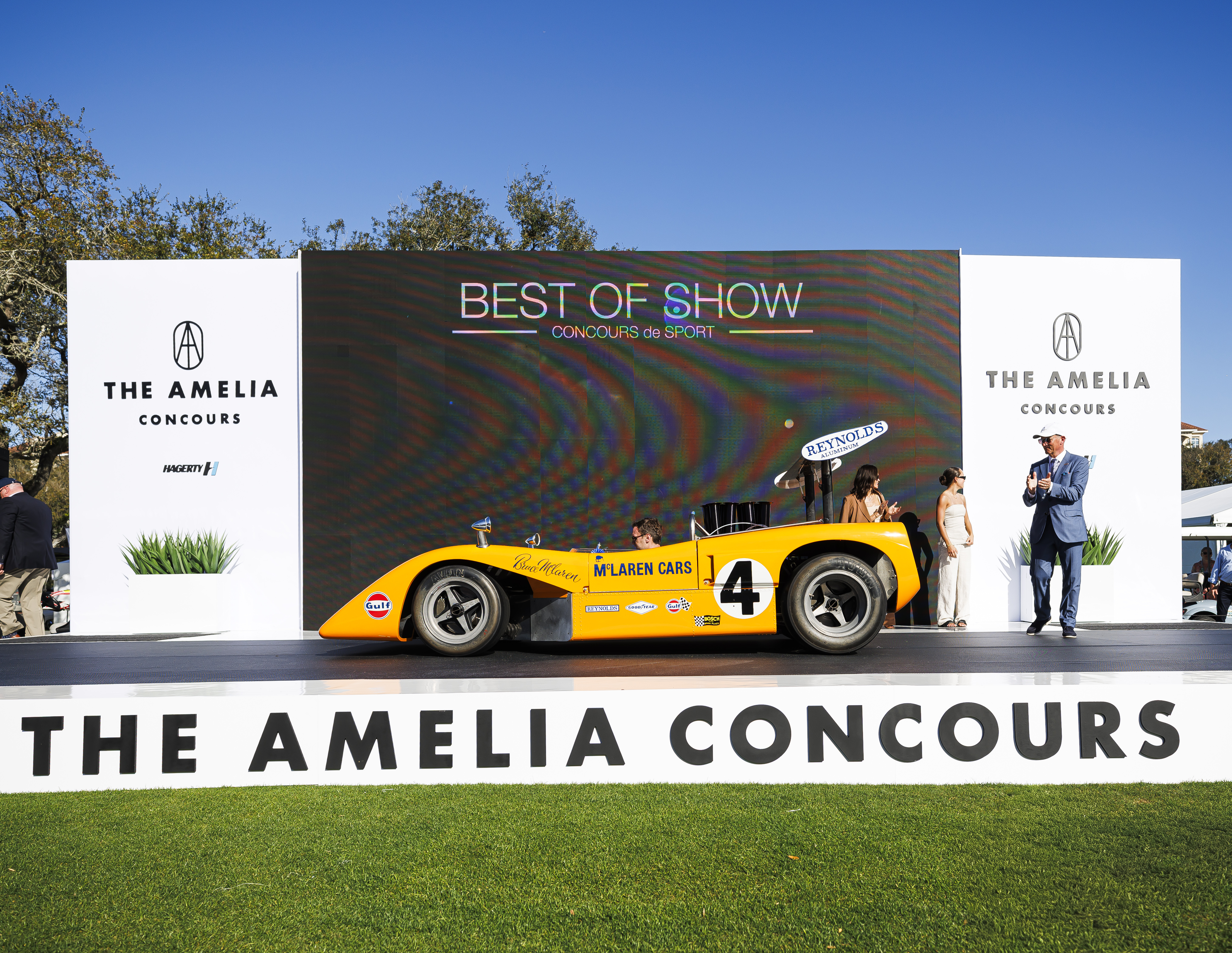 Mouse Motors’ 1969 McLaren M8B Takes Concours de Sport Honors at The Amelia 2026